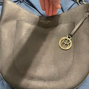 Henri Bendel Black Hobo Bag